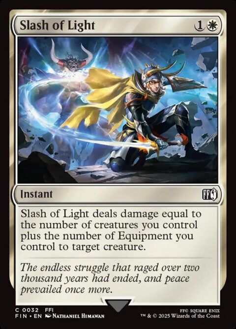 Slash of Light - FIN #32 - Foil