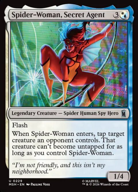 Spider-Woman, Secret Agent - MSH #229 - Foil