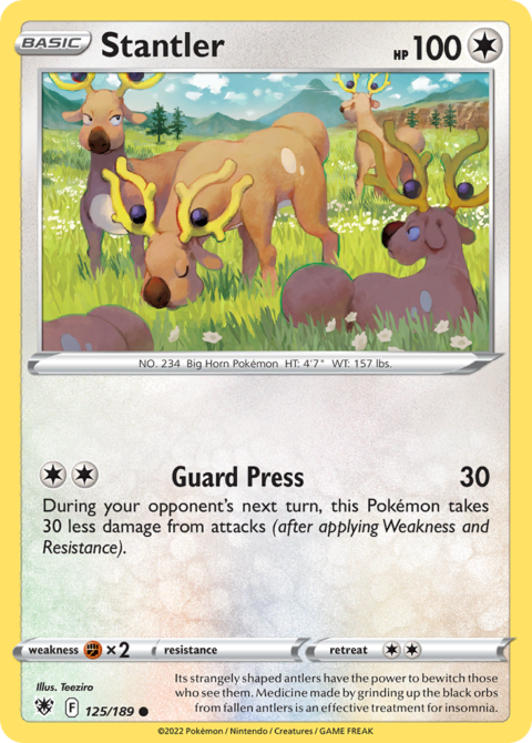 Stantler - ASR #125 - Normal
