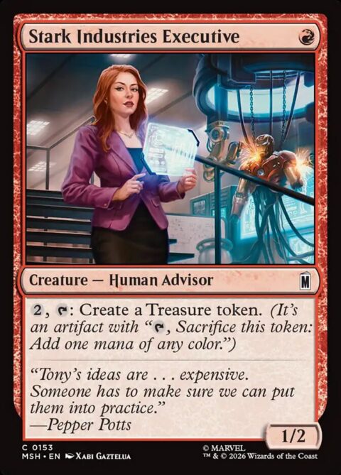 Stark Industries Executive - MSH #153 - Foil