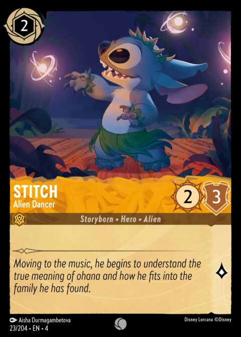 Stitch - Alien Dancer - 4 #23 - Foil