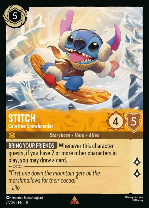 Stitch - Carefree Snowboarder - 11 #7 - Normal