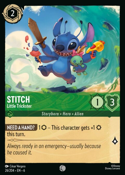 Stitch - Little Trickster - 6 #26 - Foil