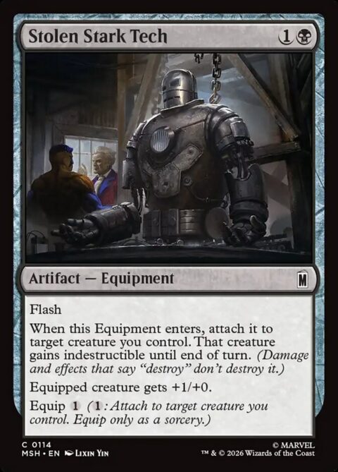 Stolen Stark Tech - MSH #114 - Foil