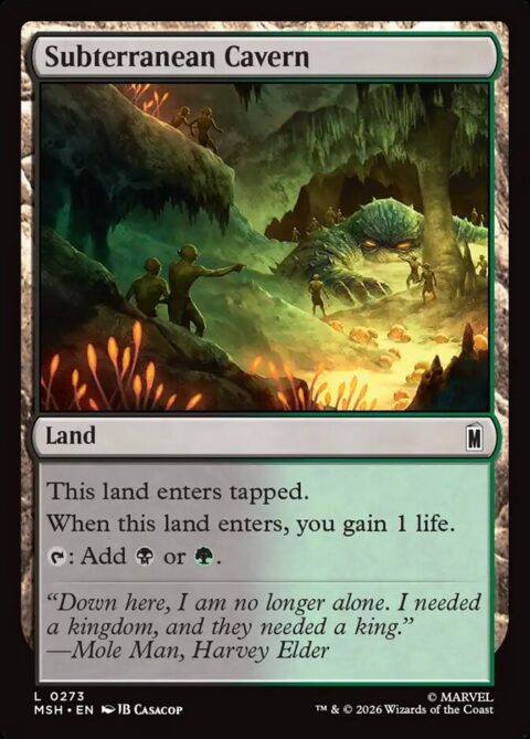 Subterranean Cavern - MSH #273 - Foil