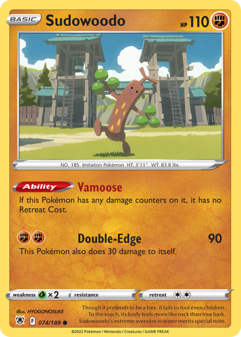 Sudowoodo - ASR #74 - Normal