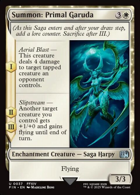 Summon: Primal Garuda - FIN #37 - Foil