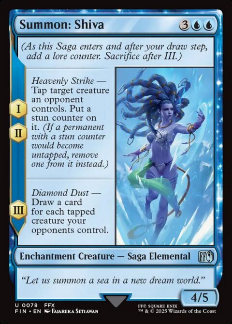 Summon: Shiva - FIN #78 - Foil