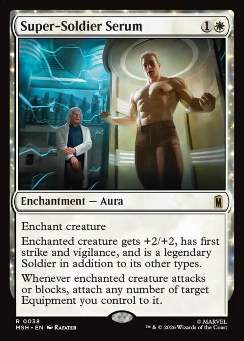 Super-Soldier Serum - MSH #38 - Foil