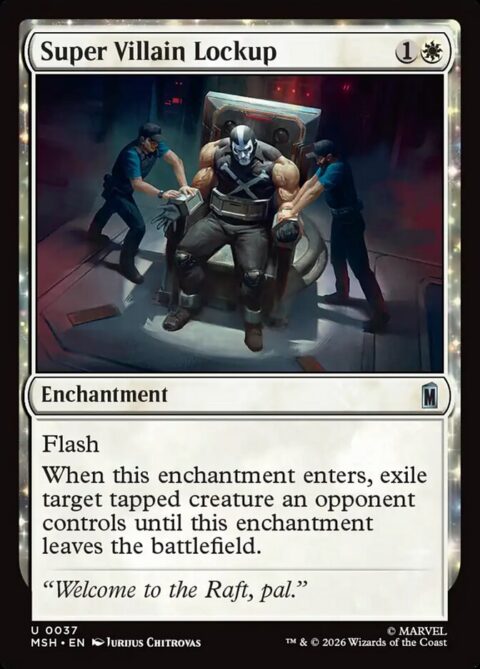 Super Villain Lockup - MSH #37 - Foil