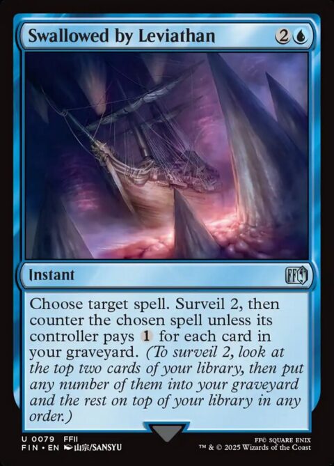 Swallowed by Leviathan - FIN #79 - Foil