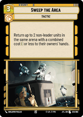 Sweep the Area - JTL #233 - Normal