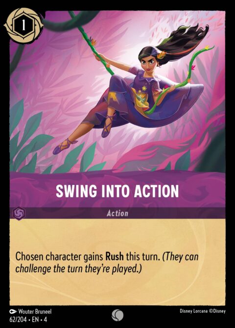 Swing into Action - 4 #62 - Foil