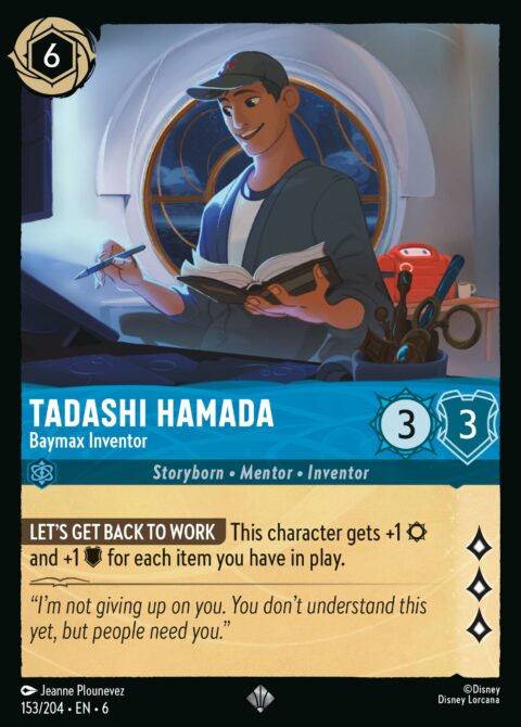 Tadashi Hamada - Baymax Inventor - 6 #153 - Normal