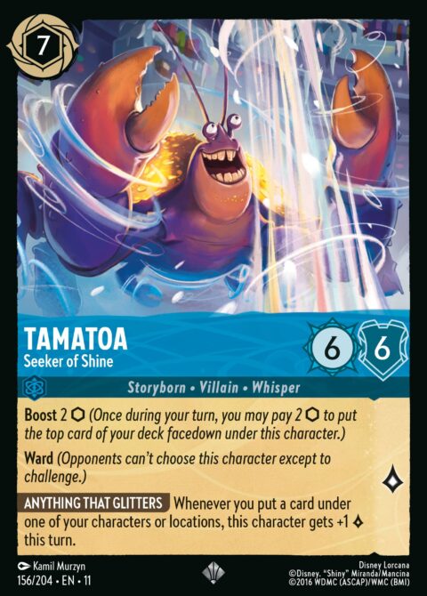 Tamatoa - Seeker of Shine - 11 #156 - Normal
