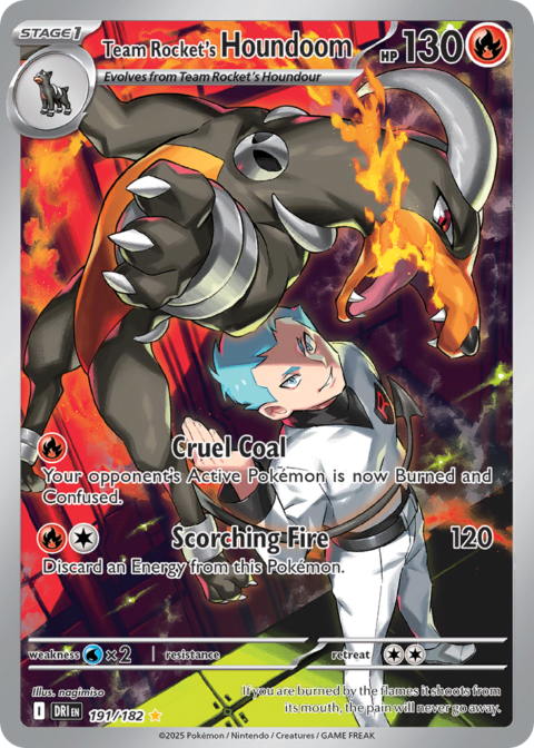 Team Rocket's Houndoom - DRI #191