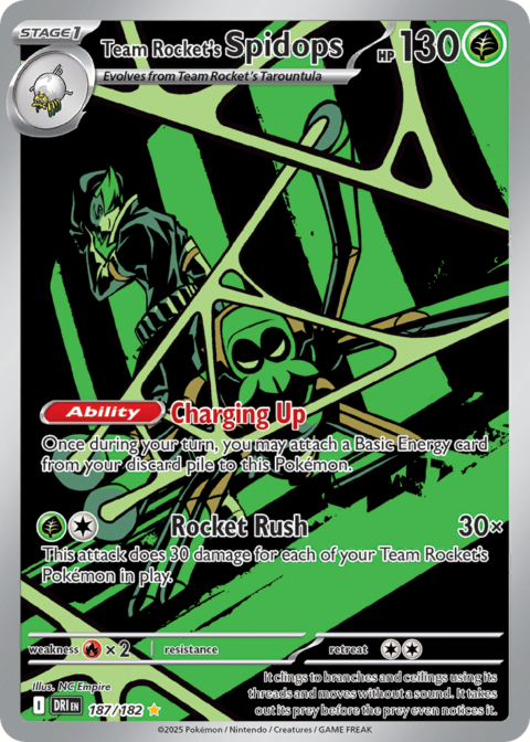 Team Rocket's Spidops - DRI #187