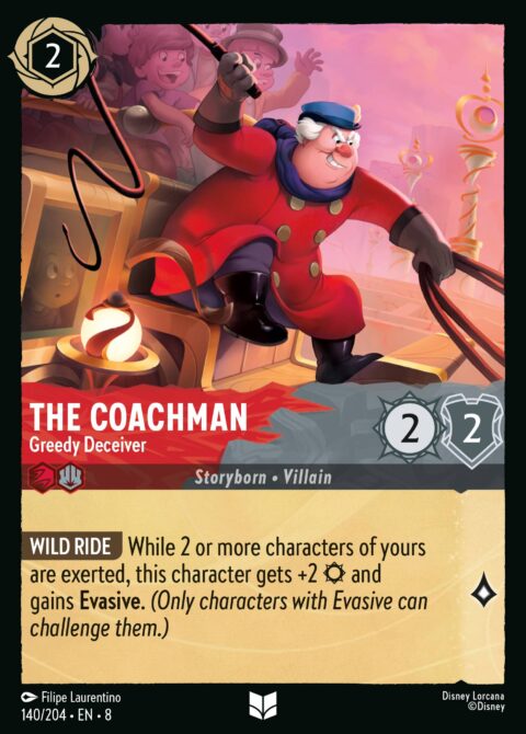 The Coachman - Greedy Deceiver - 8 #140 - Normal