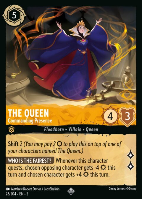 The Queen - Commanding Presence - 2 #26 - Foil