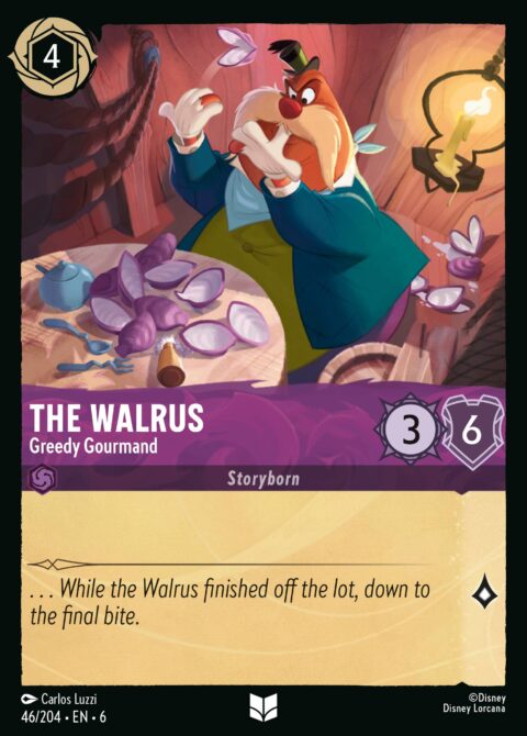 The Walrus - Greedy Gourmand - 6 #46 - Normal