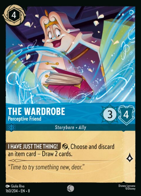 The Wardrobe - Perceptive Friend - 8 #160 - Foil
