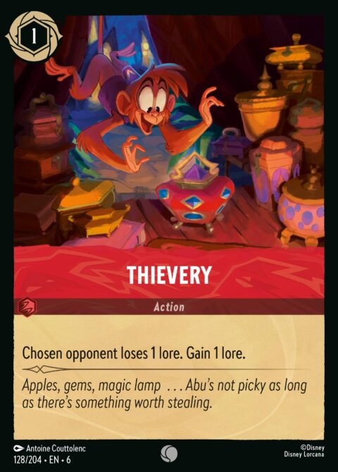 Thievery - 6 #128 - Foil