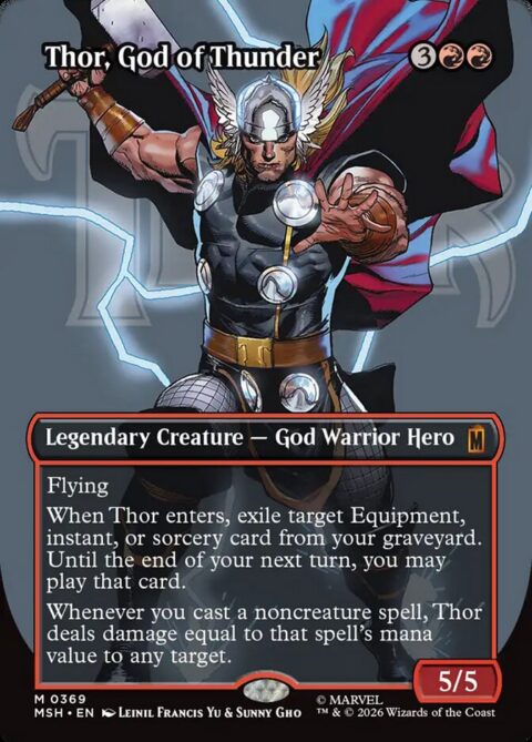 Thor, God of Thunder - MSH #369 - Foil