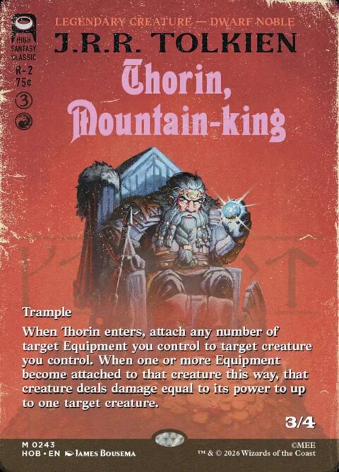 Thorin, Mountain-king - HOB #243 - Normal