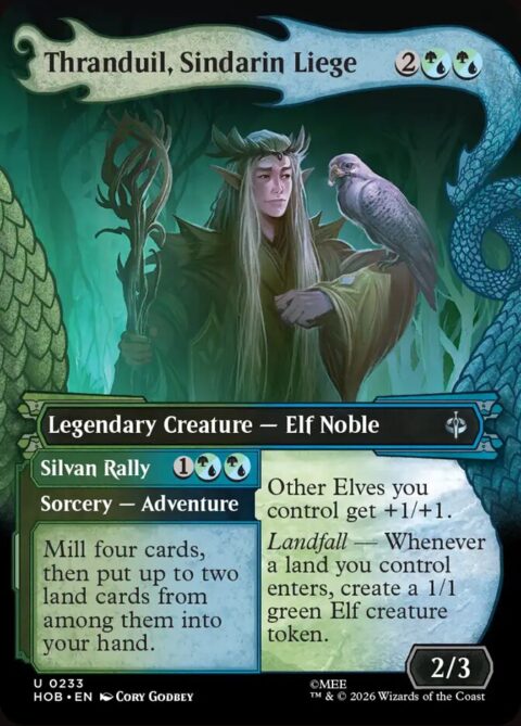 Thranduil, Sindarin Liege // Silvan Rally - HOB #233 - Normal