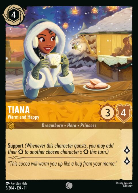 Tiana - Warm and Happy - 11 #5 - Foil