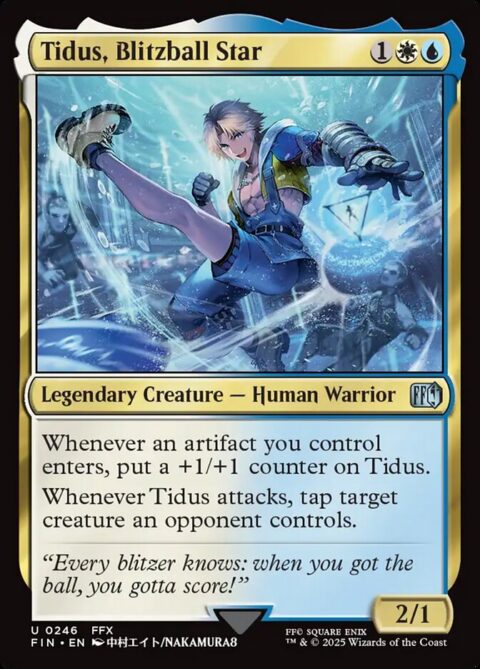 Tidus, Blitzball Star - FIN #246 - Foil