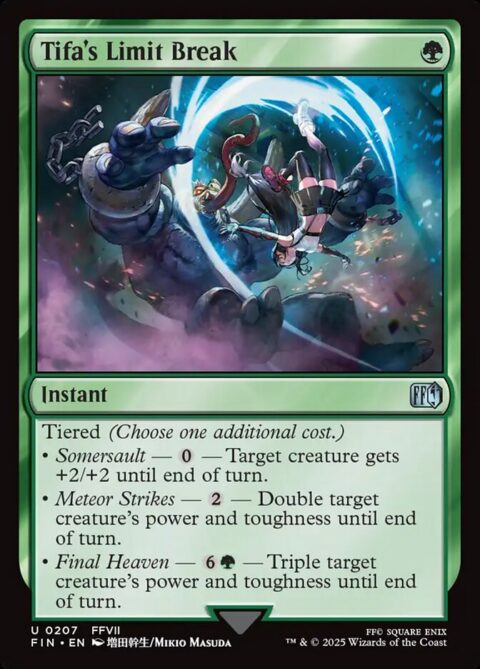 Tifa's Limit Break - FIN #207 - Foil