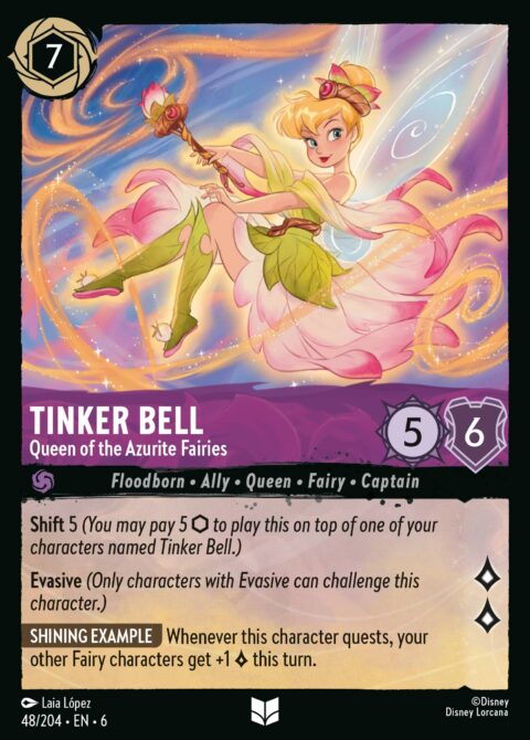 Tinker Bell - Queen of the Azurite Fairies - 6 #48 - Normal