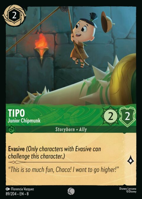 Tipo - Junior Chipmunk - 8 #89 - Foil