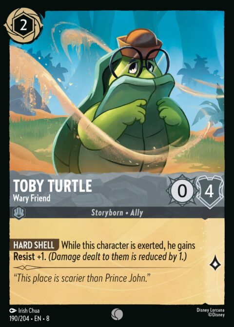 Toby Turtle - Wary Friend - 8 #190 - Foil