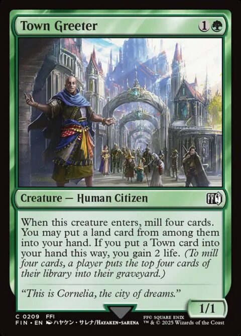 Town Greeter - FIN #209 - Nonfoil