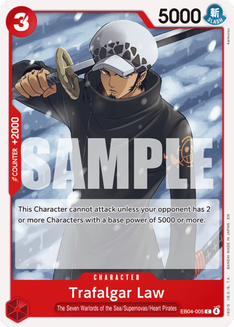 Trafalgar Law - OP15-EB04 #5 - Normal