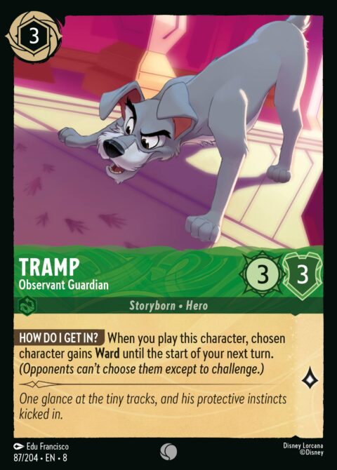 Tramp - Observant Guardian - 8 #87 - Foil