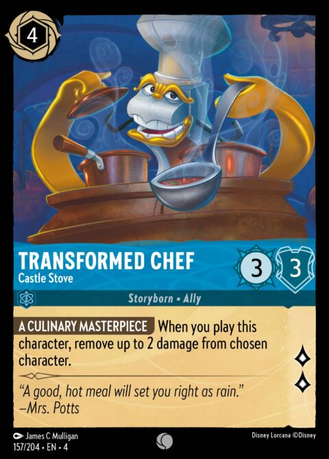 Transformed Chef - Castle Stove - 4 #157 - Normal