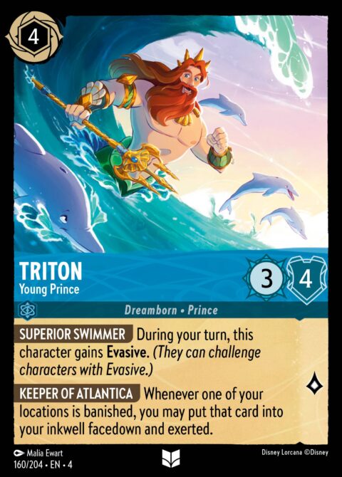 Triton - Young Prince - 4 #160 - Normal
