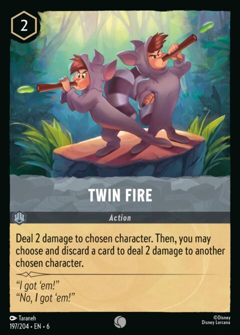 Twin Fire - 6 #197 - Normal