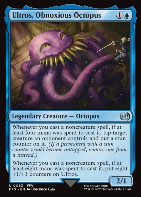 Ultros, Obnoxious Octopus - FIN #83 - Foil
