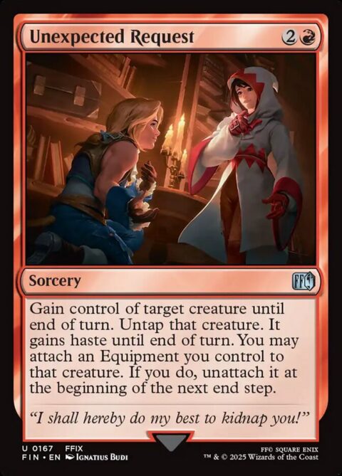 Unexpected Request - FIN #167 - Foil