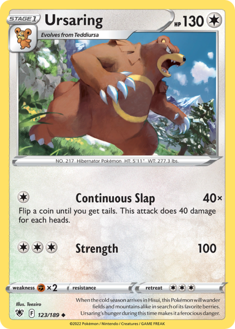 Ursaring - ASR #123 - Normal