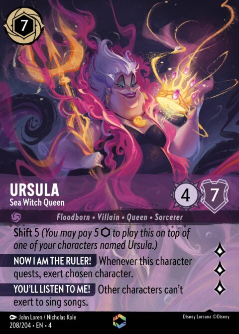 Ursula - Sea Witch Queen - 4 #208