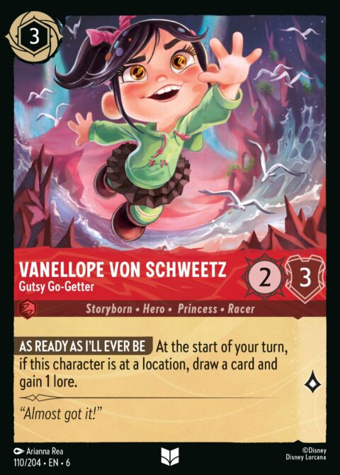 Vanellope Von Schweetz - Gutsy Go-Getter - 6 #110 - Normal