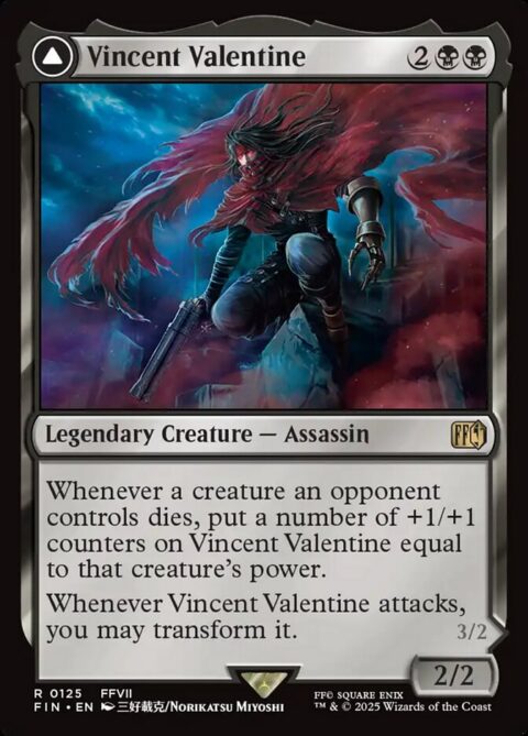 Vincent Valentine // Galian Beast - FIN #125 - Foil
