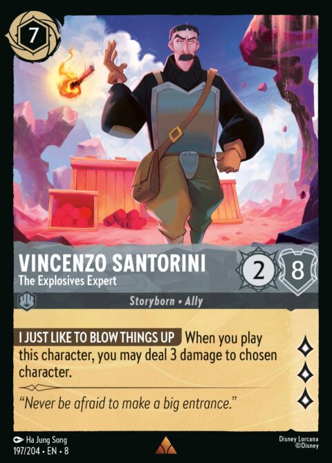 Vincenzo Santorini - The Explosives Expert - 8 #197 - Normal