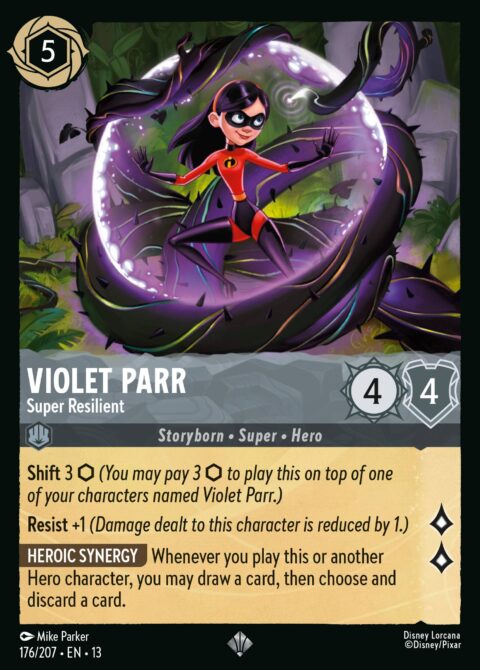 Violet Parr - Super Resilient - 13 #176 - Foil