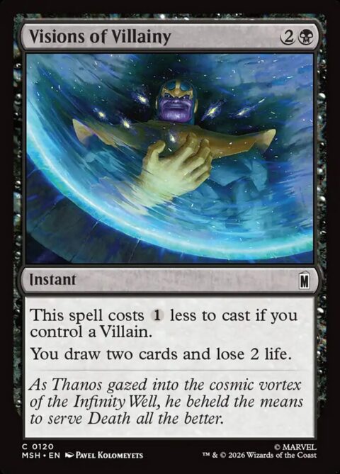 Visions of Villainy - MSH #120 - Foil